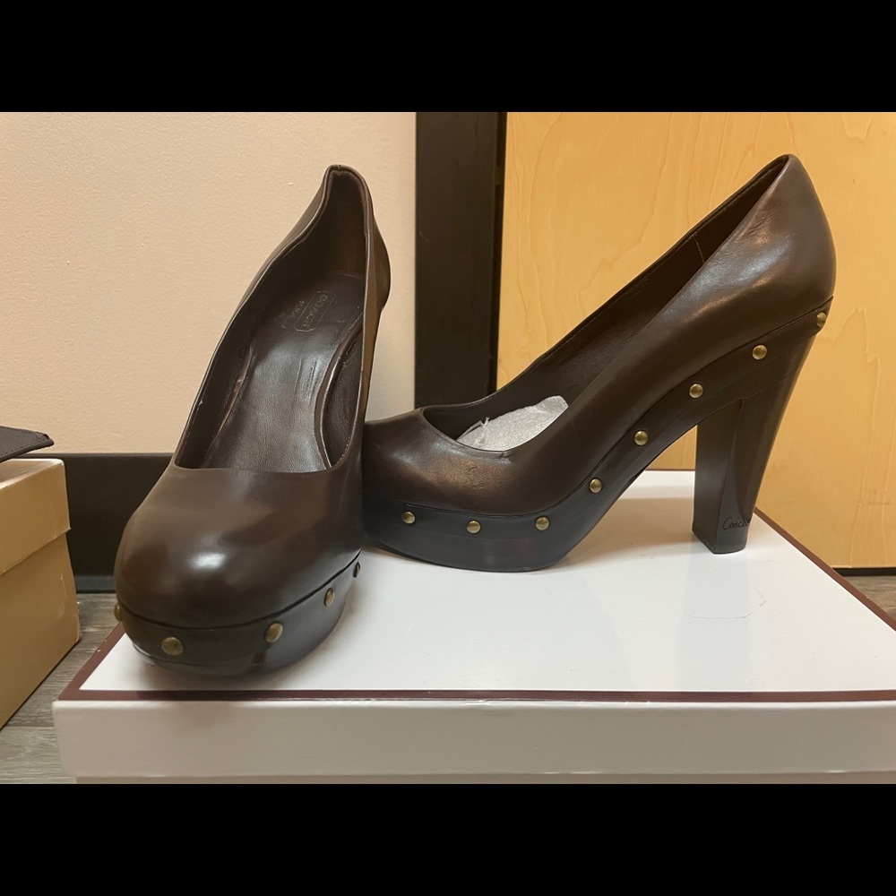 Coach High Heels! 7.5M